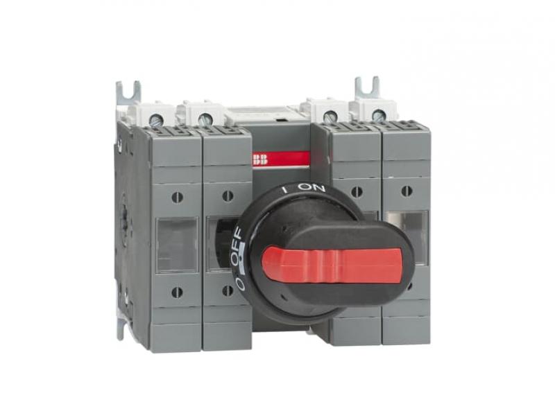 ABB OS63GD22N2P Lasttrennschalter für Sicherungen 4-polig 63 A, mit Griff und Welle ungesich. Neutralleiter (rechts)