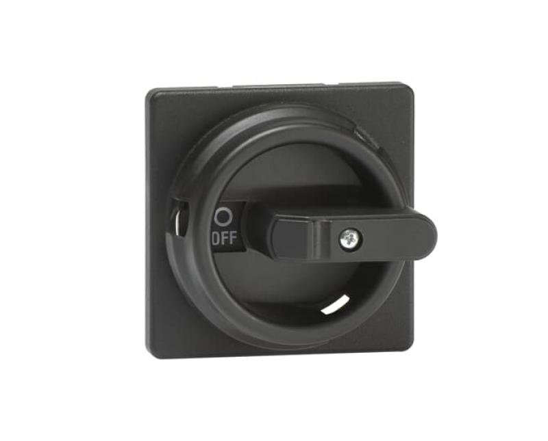 ABB OZ331SPB Rundgriff schwarz Wellen-ø 6 mm IP65 für Lasttrennschalter Trägerplatten und DIN-Schienenmontage