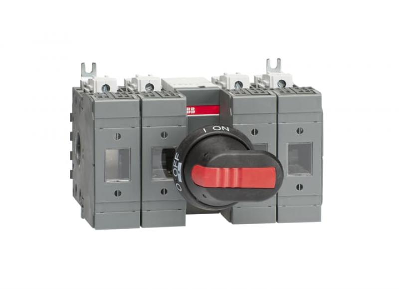 ABB OS60GJ22N1P Lasttrennschalter für Sicherungen 4-polig 60 A, mit Griff und Welle UL/CSA ungesich. Neutralleiter (links)