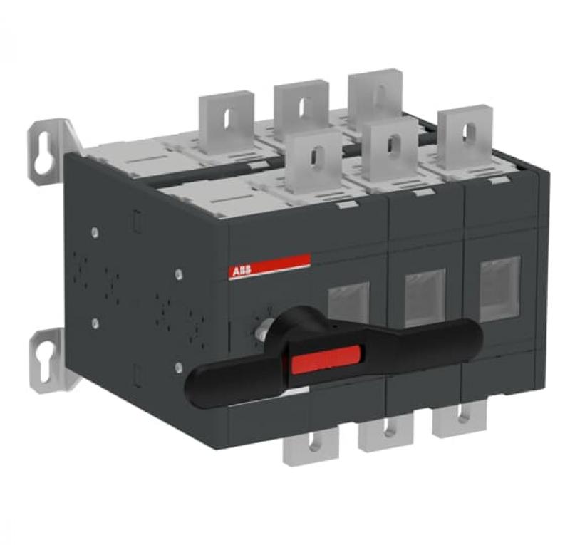 ABB OT1000E03DDP Lasttrennschalter 1000 A, 4-polig mit Welle und Pistolengriff