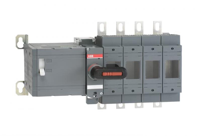 ABB OSM200D4N2M230C Lasttrennsch. mit Motor 4-polig 200 A, mit Griff für manuellen Betrieb Motorspannung (Ue) 220-240 V AC