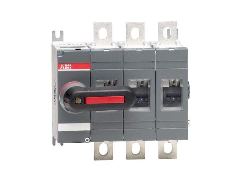 ABB OT160EV03K Lasttrennschalter 3-polig 160 A, mit direkt mont. Griff