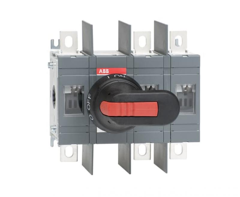 ABB OT160EV12WP Lasttrennschalter 3-polig 160 A, mit Griff und Welle mit großem Phasenabstand