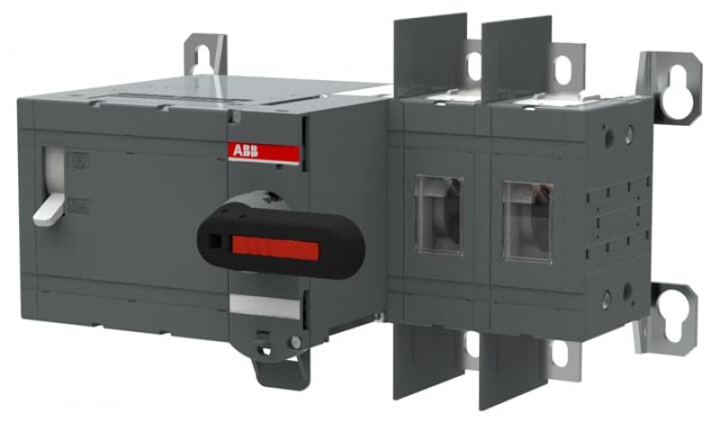 ABB OTM250E2WM230V Lasttrennschalter mit Motor 2-polig 250 A, mit Griff für manuellen Betrieb Motspg. Ue 220-240 V AC/DC/gr. Phasenabst