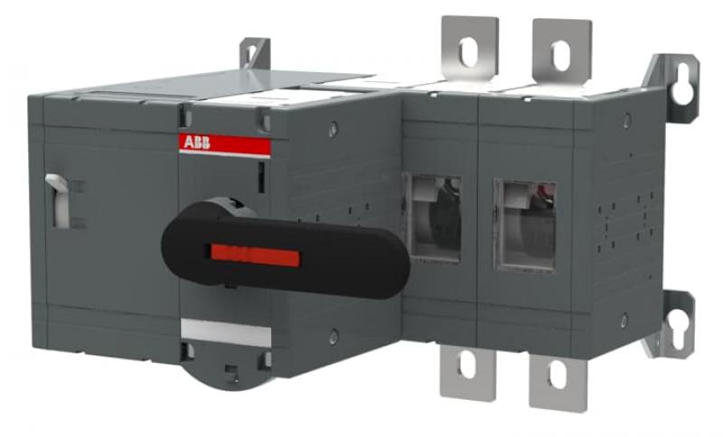 ABB OTM630E2M230V Lasttrennschalter mit Motor 2-polig 630 A, mit Griff für manuellen Betrieb Motorspannung Ue 220-240 V AC/DC