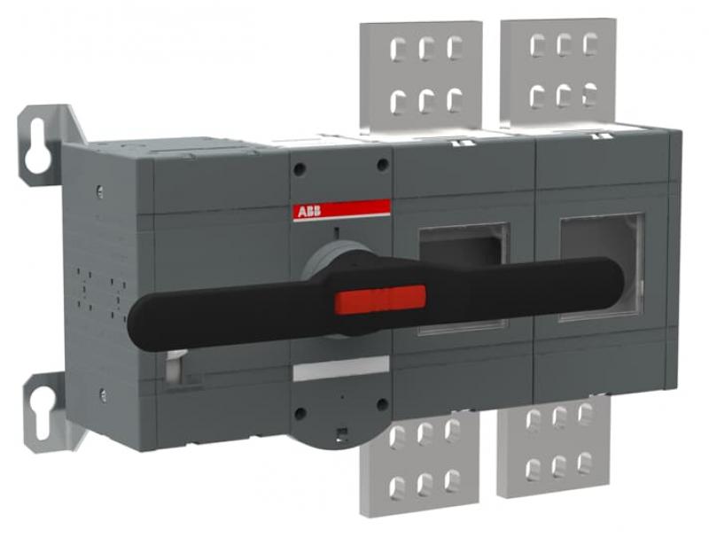ABB OTM2500E2M230V Lasttrennschalter mit Motor 2-polig 2500 A, mit Griff für manuellen Betrieb Motorspannung Ue 220-240 V AC/DC