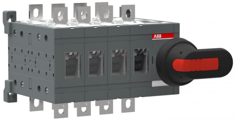 ABB OT250E40CP Lastumschalter 4-polig 250 A, mit Griff und Welle I-0-II