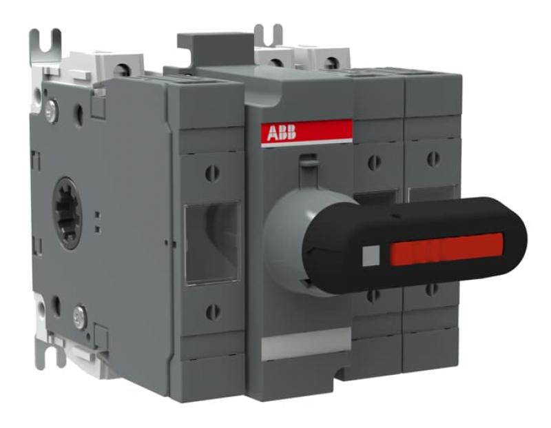 ABB OS63GD12K Lasttrennschalter für Sich. 3-polig 63 A, mit direkt mon. Griff