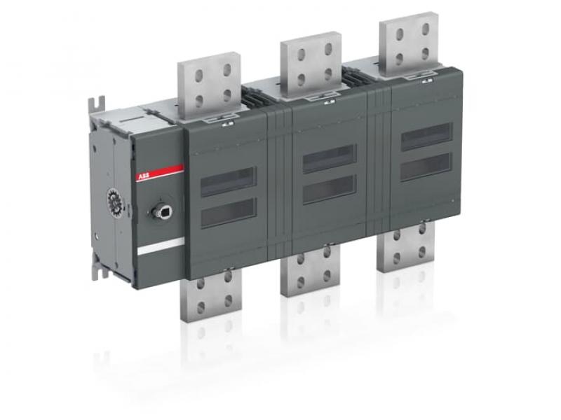 ABB OT4000E03W8 Lasttrennschalter 3-polig 4000 A, ohne Griff und Welle mit großem Phasenabstand