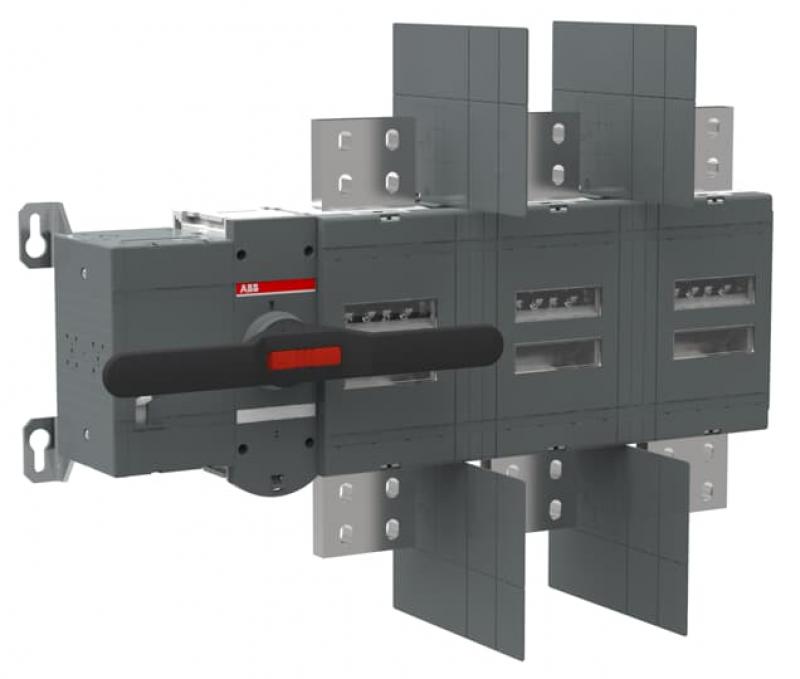 ABB OTM4000E3W8M230C Lasttrennsch. mit Motor 3-polig 4000 A, mit Griff für manuellen Betrieb Motspg. Ue 220-240 V AC/185 mm Phasenabstand