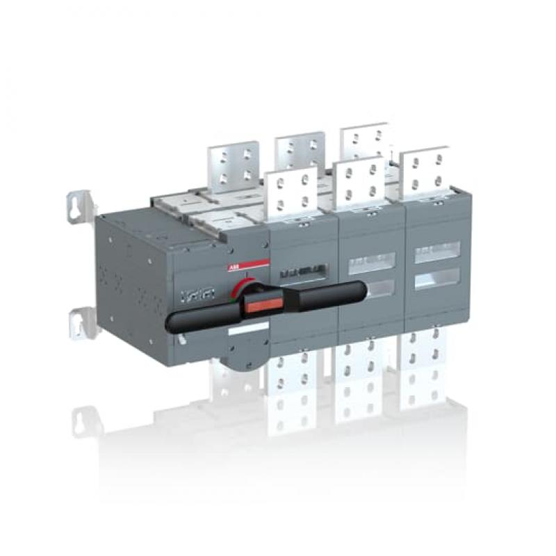 ABB OTM3200E3CM230C Lastumschalter mit Motor 3-polig 3200 A, mit Griff für manuellen Betrieb Motorspannung Ue 220-240 V AC/I-0-II