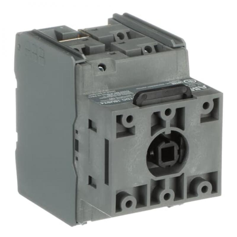 ABB OTDC16UST4 DC-Lasttrennschalter 4-polig 16A ohne Griff UL Türmontage 2x600 V DC mit mont. Kurzschlussb. Zweikreis