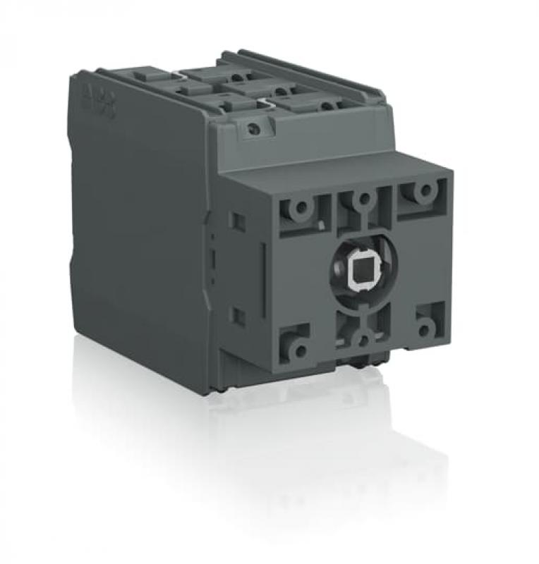 ABB OTDC16UST6 DC-Lasttrennschalter 6-polig 16A ohne Griff UL Türmontage 3x600 V DC mit mont. Kurzschlussb. Dreikreis