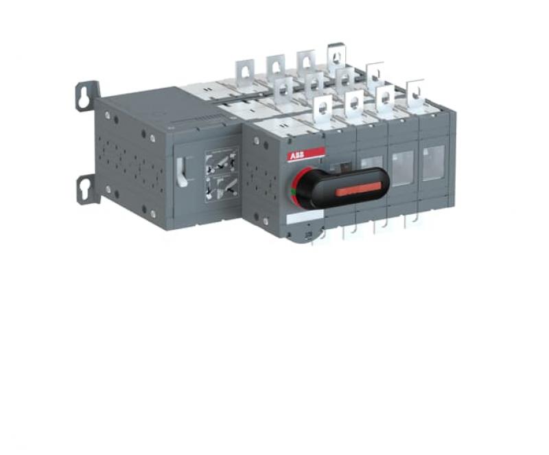 ABB OTM250E4YM230C Bypass-Schalter mit Motor 4-polig 250 A, mit Griff für manuellen Betrieb Motorspannung Ue 220-240 V AC/ I-0-II