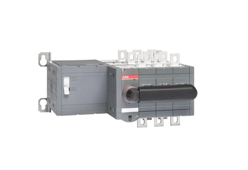 ABB OTM160E3YM230C Bypass-Schalter mit Motor 3-polig 160 A, mit Griff für manuellen Betrieb Motorspannung Ue 220-240 V AC/ I-0-II