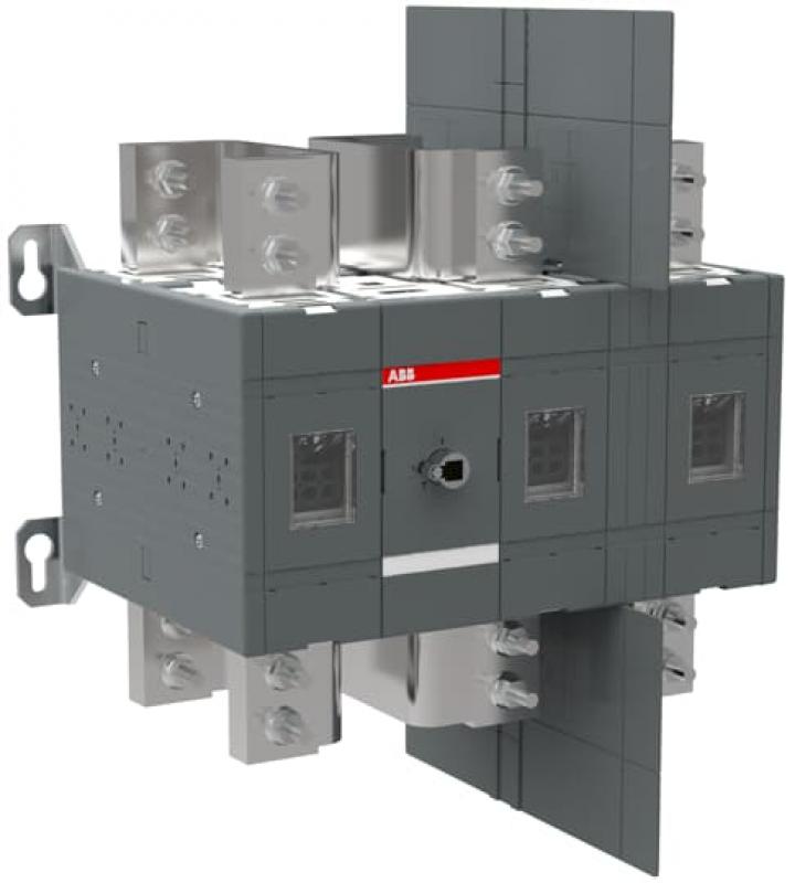 ABB OT1600U12 Lasttrennschalter 3-polig 1600 A, ohne Griff und Welle UL/CSA Trägerplattenmontage