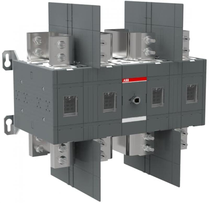 ABB OT1600U22 Lasttrennschalter 4-polig 1600 A, ohne Griff und Welle UL/CSA Trägerplattenmontage