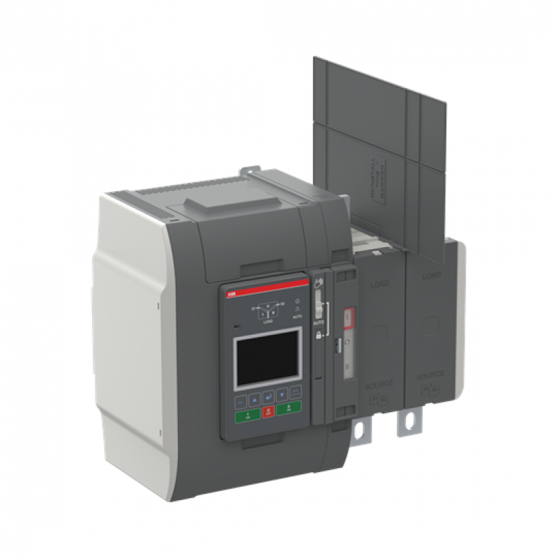 ABB OXB400U2X3QB Automatischer Umschalter TruONE 2-polig 400 A, Level 3 Steuereinheit 200 ... 480 V AC, Zugang unten verzögerte Umschaltung I-0-II UL