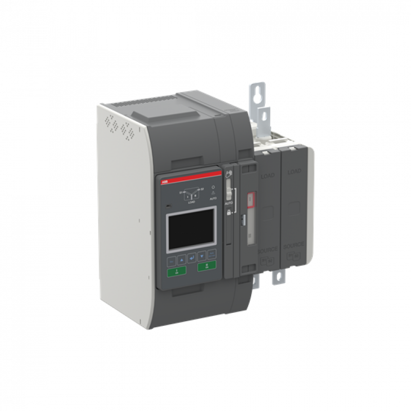 ABB OXA200U2X3QB Automatischer Umschalter TruONE 2-polig 200 A, Level 3 Steuereinheit 200 ... 480 V AC, Zugang unten offene Umschaltung I-II UL