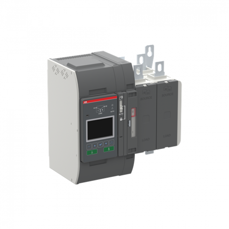 ABB OXA260U2X3QT Automatischer Umschalter TruONE 2-polig 260 A, Level 3 Steuereinheit 200 ... 480 V AC, Zugang oben offene Umschaltung I-II UL