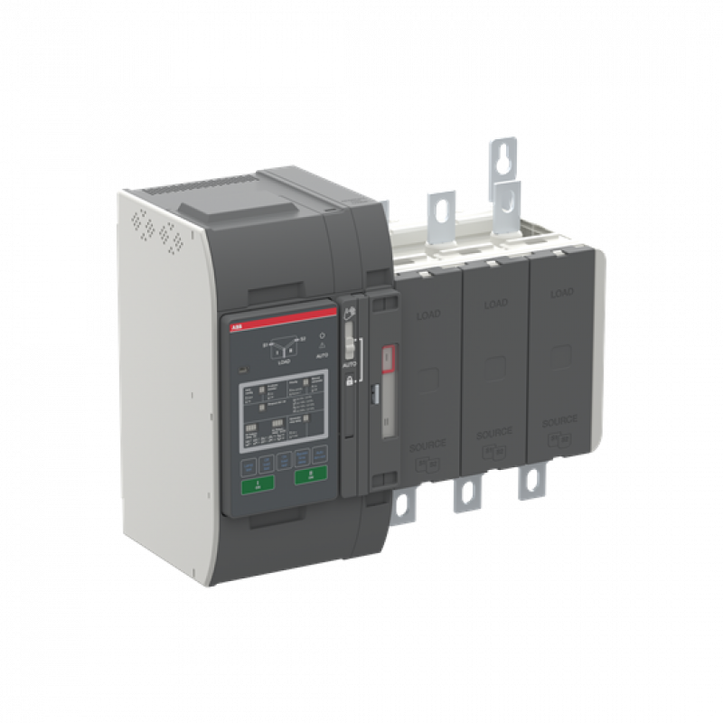 ABB OXA260U3X2QB Automatischer Umschalter TruONE 3-polig 260 A, Level 2 Steuereinheit 200 ... 480 V AC, Zugang unten offene Umschaltung I-II UL