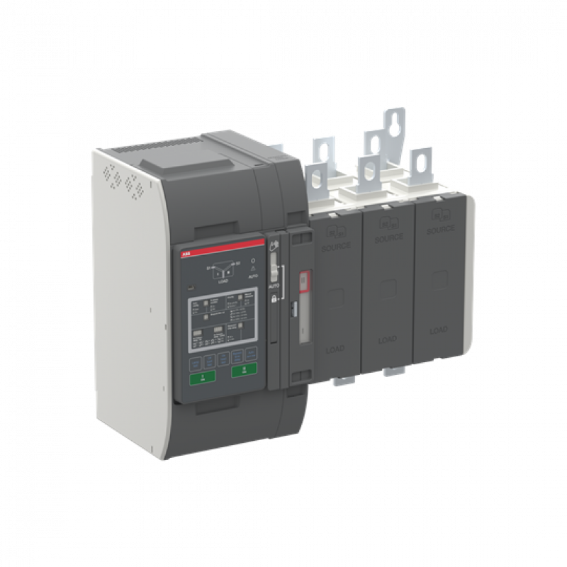 ABB OXA260U3X2QT Automatischer Umschalter TruONE 3-polig 260 A, Level 2 Steuereinheit 200 ... 480 V AC, Zugang oben offene Umschaltung I-II UL