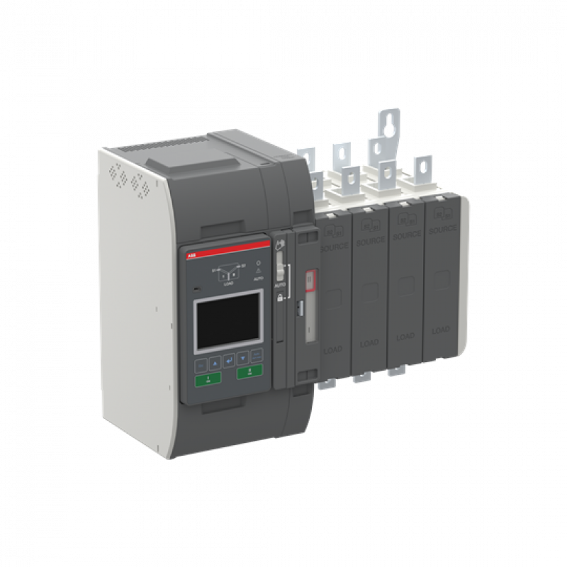 ABB OXA30U3O3QT Automatischer Umschalter TruONE 3-pol + N 30 A, Level 3 Steuereinheit 200 ... 480 V AC, Zugang oben offene Umschaltung I-II UL