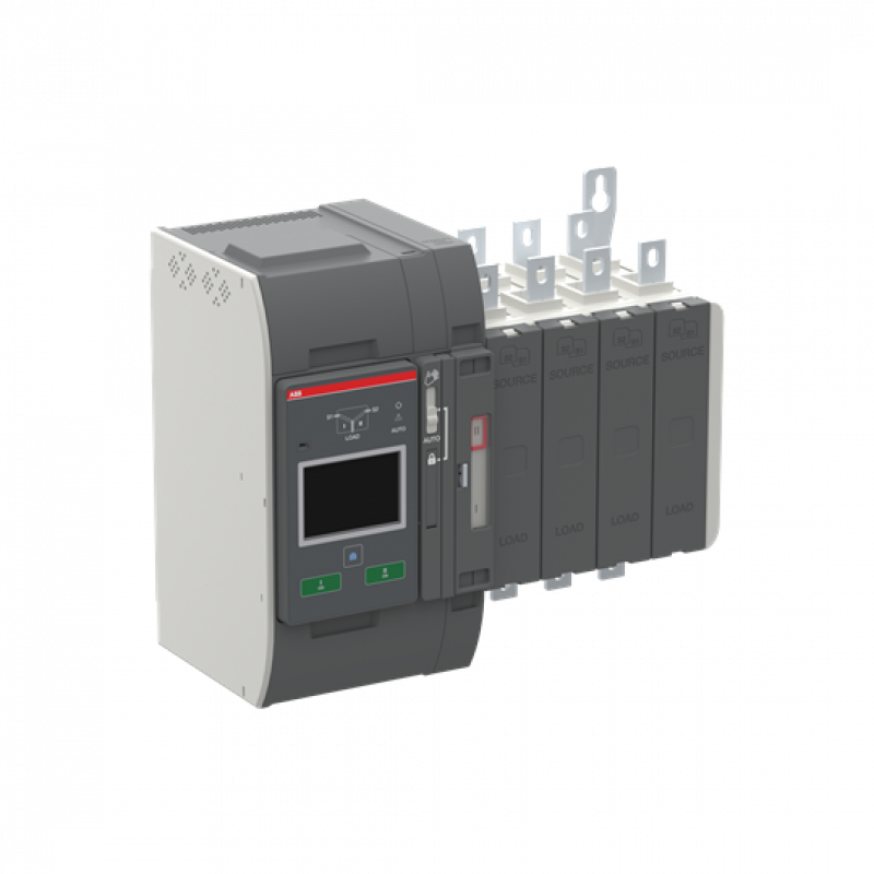 ABB OXA30U3O4QT Automatischer Umschalter TruONE 3-pol + N 30 A, Level 4 Steuereinheit 200 ... 480 V AC, Zugang oben offene Umschaltung I-II UL