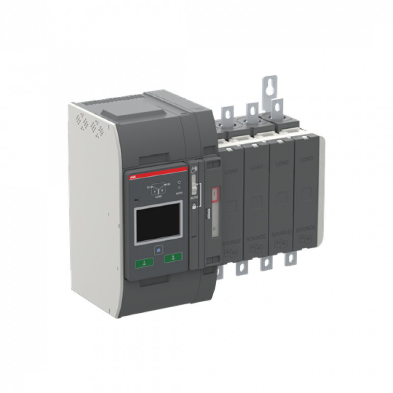 ABB OXA30U3S4QB Automatischer Umschalter TruONE 3-pol + N 30 A, Level 4 Steuereinheit 200 ... 480 V AC, Zugang unten offene Umschaltung I-II UL