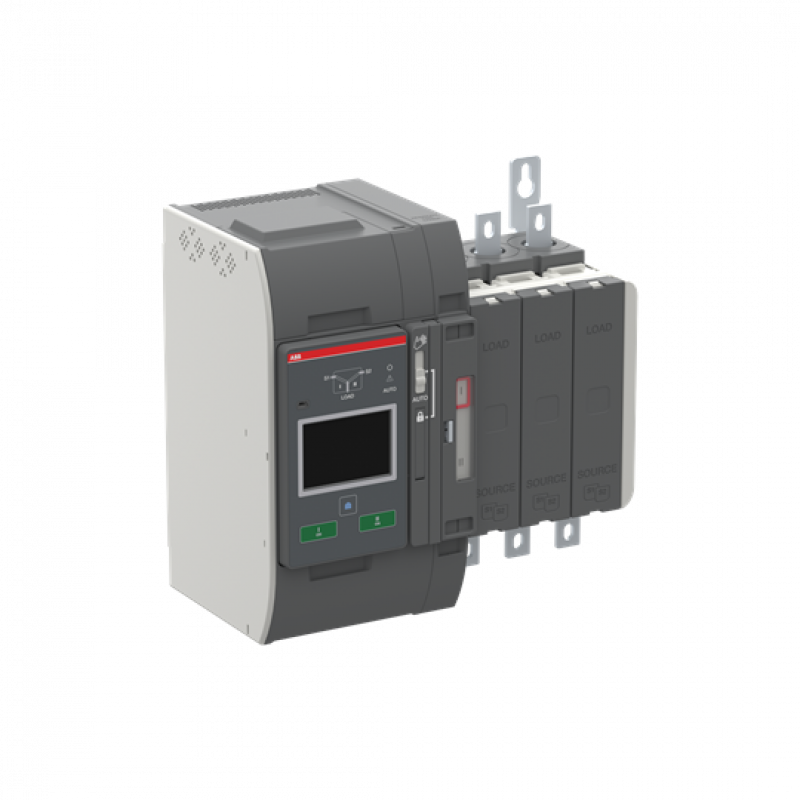 ABB OXA30U3X4QB Automatischer Umschalter TruONE 3-polig 30 A, Level 4 Steuereinheit 200 ... 480 V AC, Zugang unten offene Umschaltung I-II UL