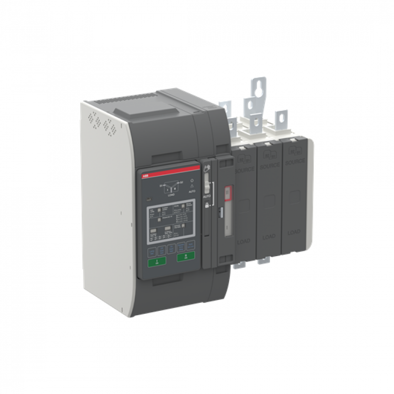 ABB OXA60U3X2QT Automatischer Umschalter TruONE 3-polig 60 A, Level 2 Steuereinheit 200 ... 480 V AC, Zugang oben offene Umschaltung I-II UL