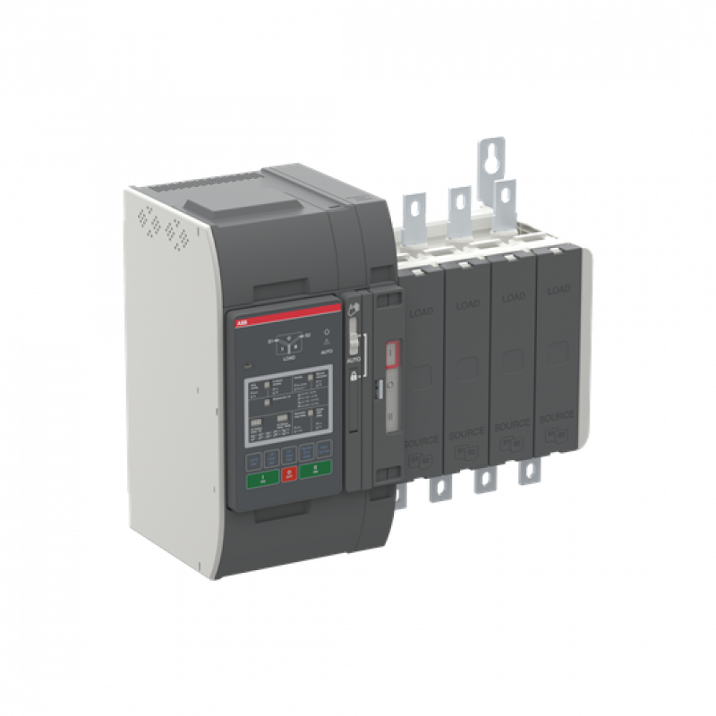 ABB OXB125U3S2QB Automatischer Umschalter TruONE 3-pol + N 125 A, Level 2 Steuereinheit 200 ... 480 V AC, Zugang unten verzögerte Umschaltung I-0-II UL