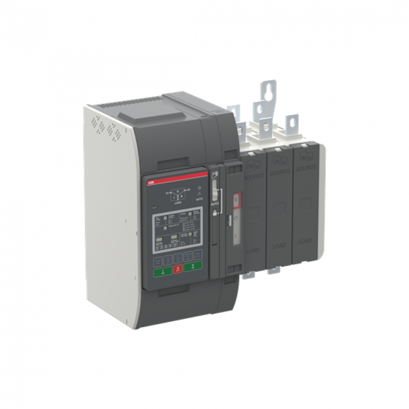 ABB OXB125U3X2QT Automatischer Umschalter TruONE 3-polig 125 A, Level 2 Steuereinheit 200 ... 480 V AC, Zugang oben verzögerte Umschaltung I-0-II UL