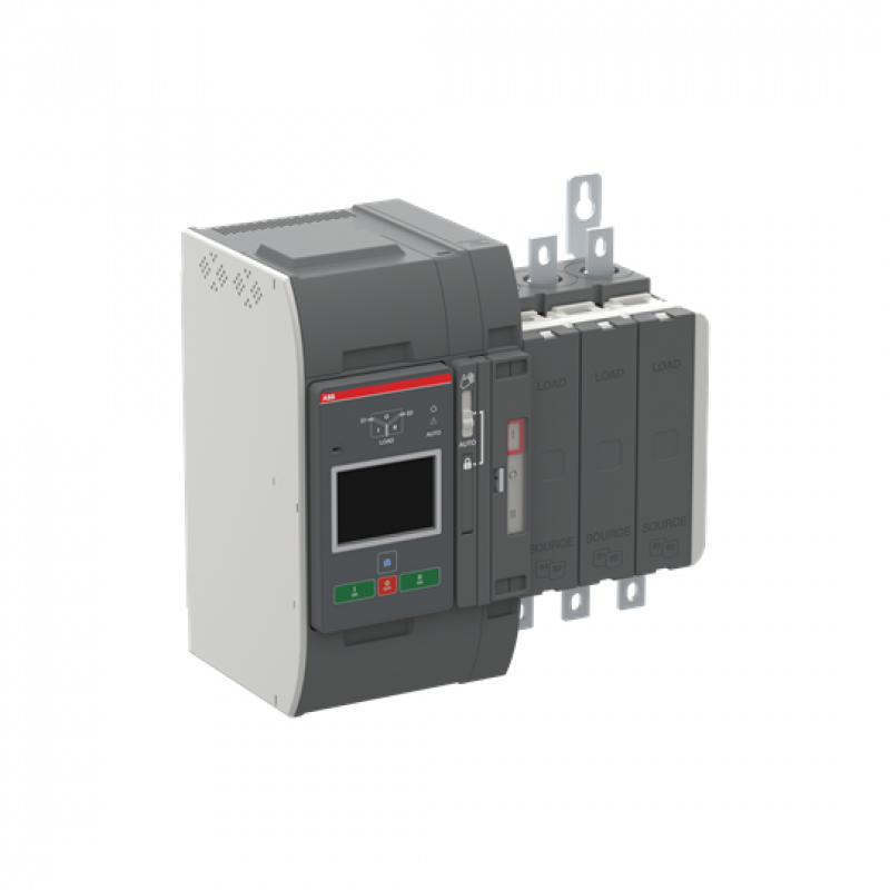 ABB OXB125U3X4QB Automatischer Umschalter TruONE 3-polig 125 A, Level 4 Steuereinheit 200 ... 480 V AC, Zugang unten verzögerte Umschaltung I-0-II UL