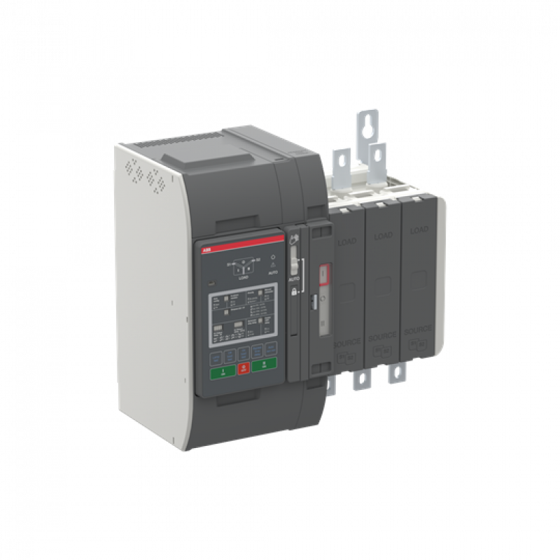ABB OXB160U3X2QB Automatischer Umschalter TruONE 3-polig 160 A, Level 2 Steuereinheit 200 ... 480 V AC, Zugang unten verzögerte Umschaltung I-0-II UL