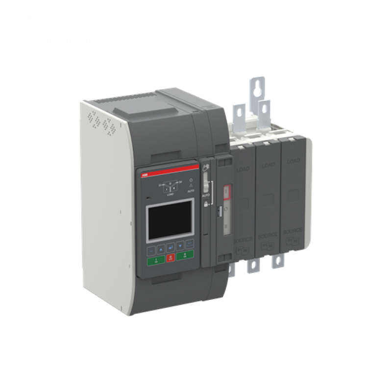 ABB OXB160U3X3QB Automatischer Umschalter TruONE 3-polig 160 A, Level 3 Steuereinheit 200 ... 480 V AC, Zugang unten verzögerte Umschaltung I-0-II UL