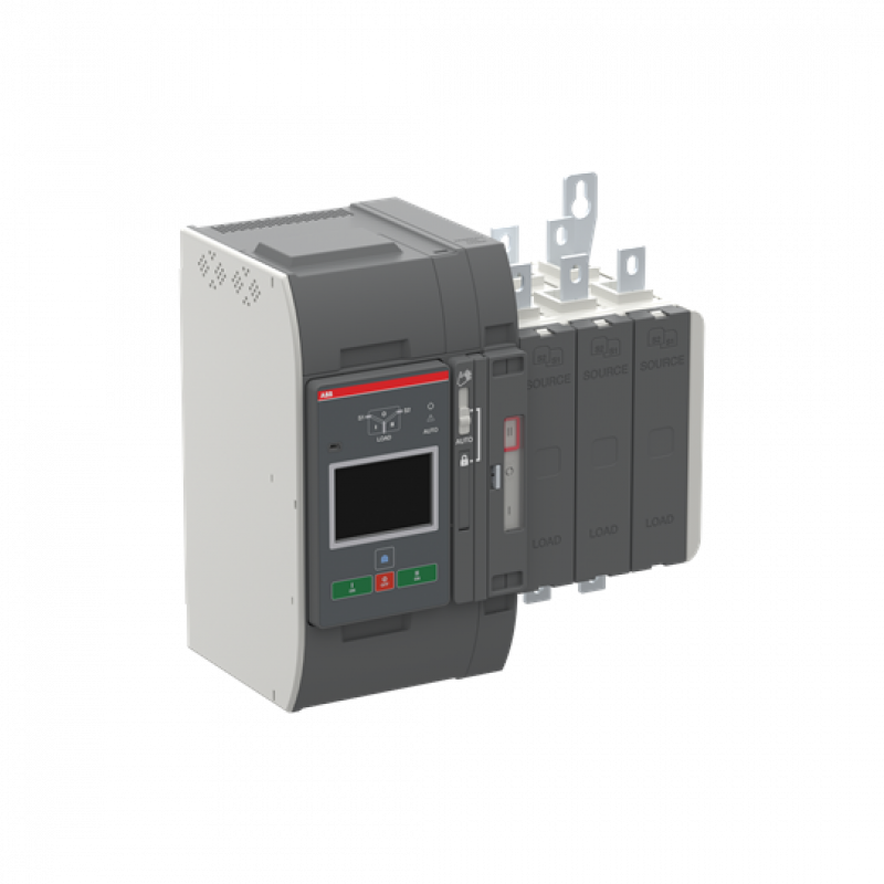 ABB OXB160U3X4QT Automatischer Umschalter TruONE 3-polig 160 A, Level 4 Steuereinheit 200 ... 480 V AC, Zugang oben verzögerte Umschaltung I-0-II UL