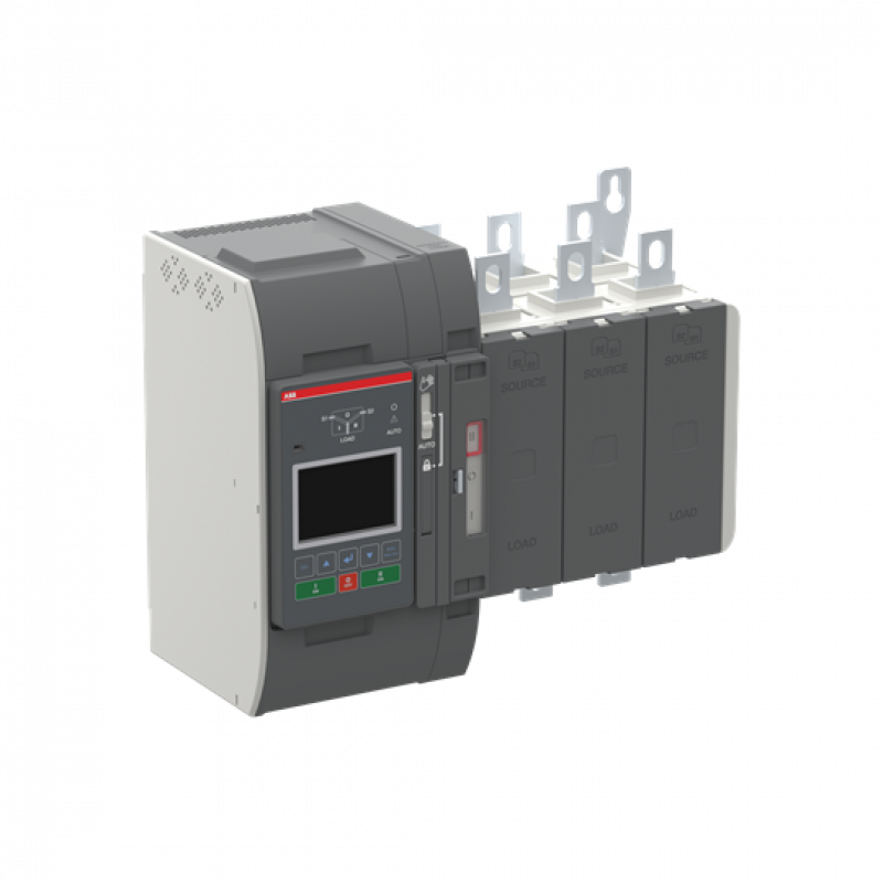 ABB OXB260U3X3QT Automatischer Umschalter TruONE 3-polig 260 A, Level 3 Steuereinheit 200 ... 480 V AC, Zugang oben verzögerte Umschaltung I-0-II UL