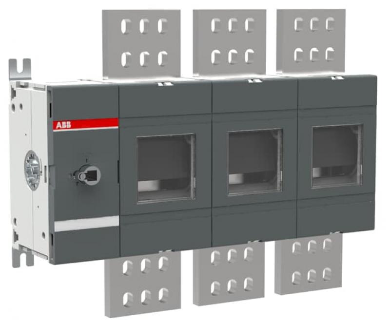 ABB OTHV2000E03 3-polig 2000A o. Griff u. Welle geeignet für 800...1000VAC Trägerplattenmontage