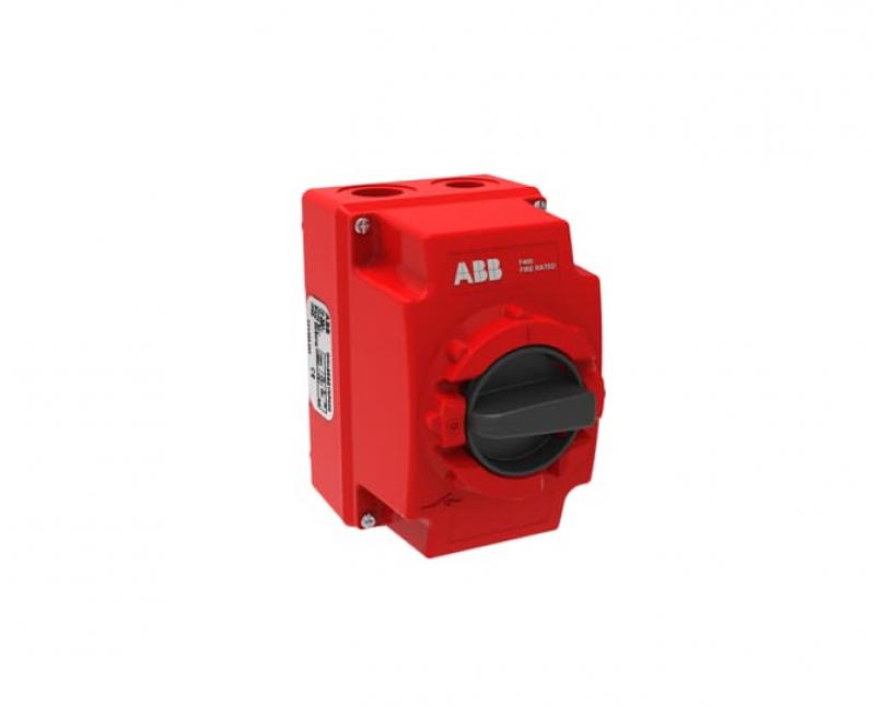 ABB OKA20S3B1F400 F400 EMV Sicherheitsschalter 3-polig, 415V AC23 20 A, 9,5kW Montierter Hilfskontakt: 2NO 0NC, Aluminium-Gehäuse, IP65