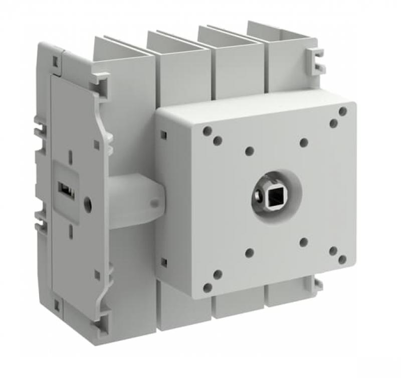 ABB OT60G3-4DSN2 Lasttrennschalter OT Plus 60 A, Baugröße G3, 4-polig, 4. Pol rechts, Türmontage, Schraubklemmen nach UL98