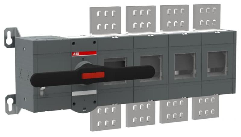 ABB OTM2500E4M230V-135 DC-Lasttrennschalter 4-polig, 2500 A, bis 1500 V DC in DC-20B, motorisiert