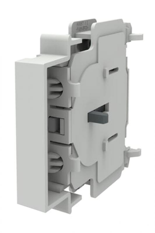 ABB AUXGM3-11 Hilfskontakt 1 Öffner+1 Schließer, DIN-Montage, max. 2+2 Hilfsschalterblöcke je Seite 4Ö + 4S montierbar auf beiden Seiten für OT Plus