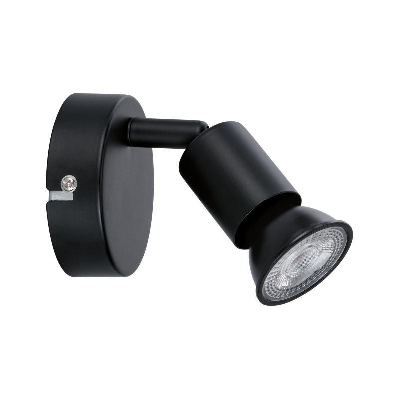 Paulmann Wand- und Deckenspot Carolina für GU10 LED Schwarz matt Metall 66755