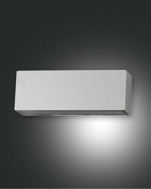 Fabas Luce 6786-02-844 Trigg LED Außen-Wandleuchte 14W IP54 Silber