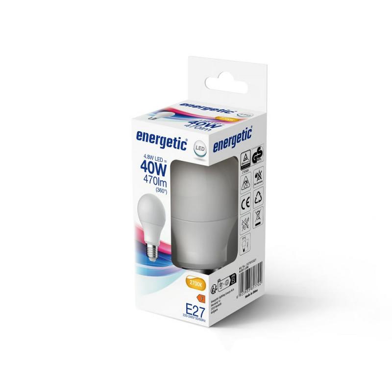 Nordlux E27 LED-Leuchtmittel matt 470lm 5,7W wie 40W warmweiß