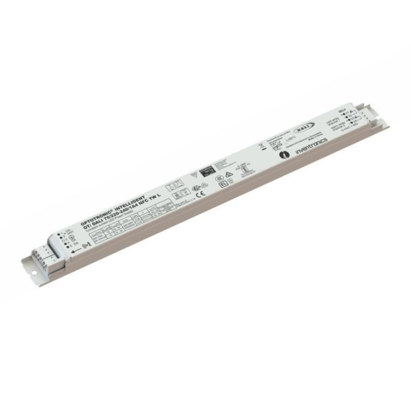 INVENTRONICS OTi DALI 75W Tunable White DALI-2 LED-Treiber 400–1400mA dimmbar NFC SELV