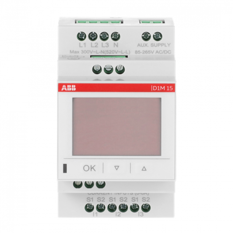 ABB D1M 15 Modbus Multimeter Modbus RTU, Klasse 0,5