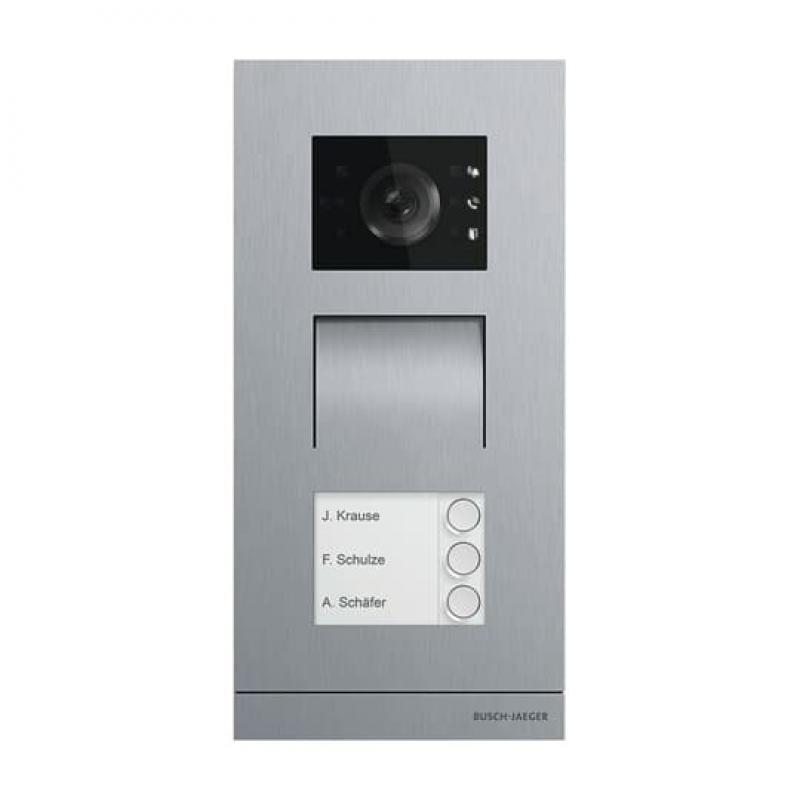 Busch-Jaeger H81381P3-S-03 Außenstation Video 3-fach Busch-Welcome® IP
