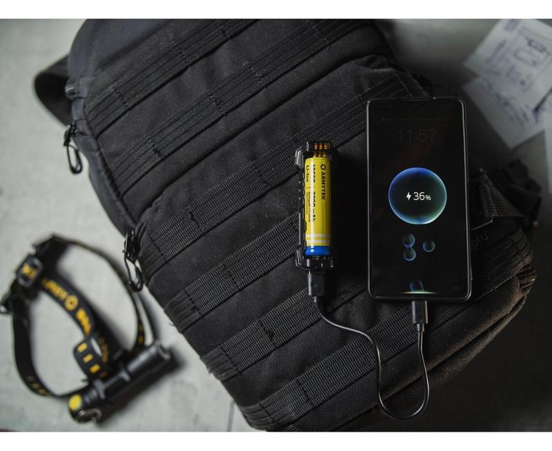 Armytek Mobiles Ladegerät Armytek Handy C1 Pro mit Powerbank-Funktion